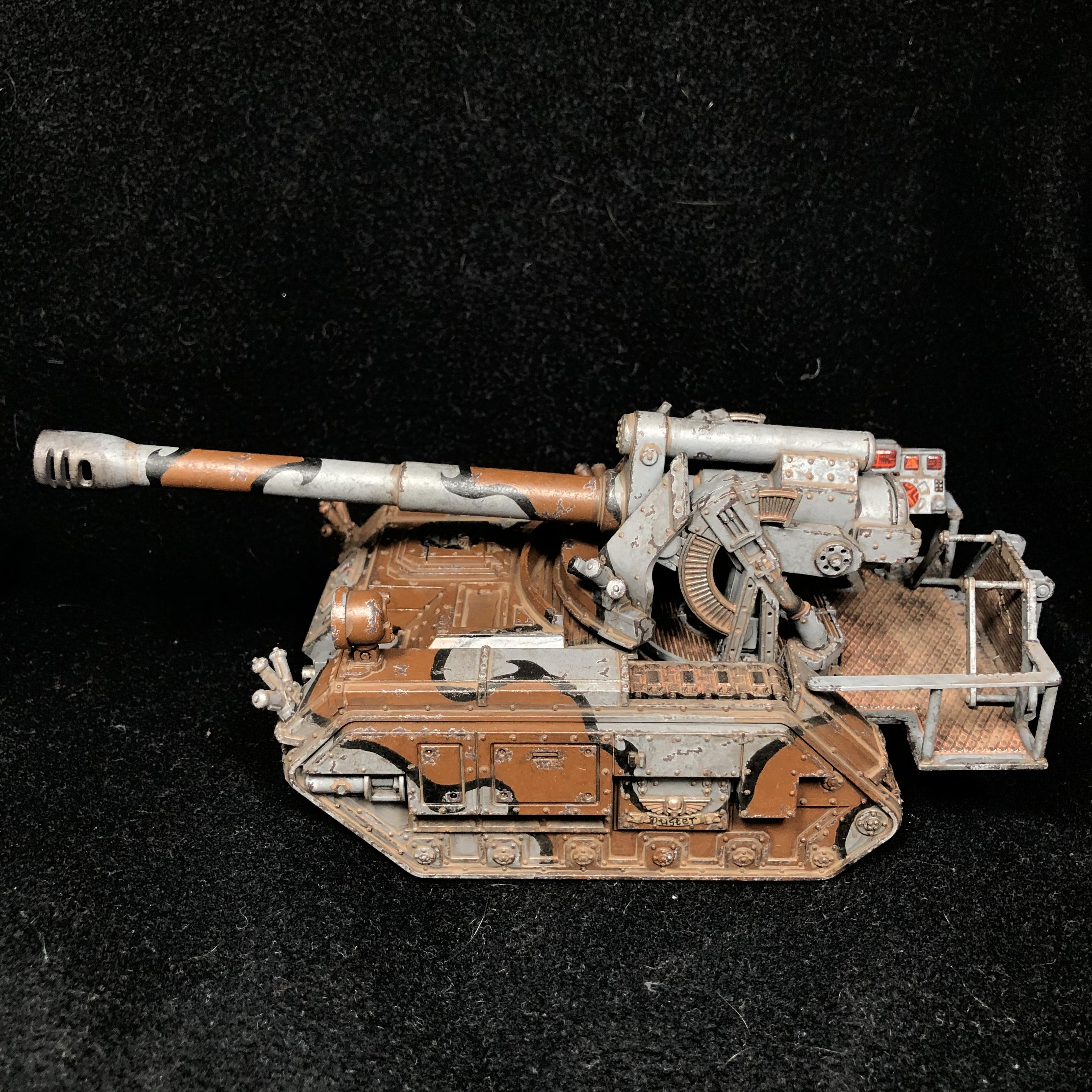 Artillery, Astra Militarum, Basilisk, Cadians, Camouflage, Conversion